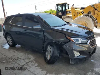 2021 Chevrolet Equinox LT with VIN 3GNAXKEV5ML392053, listed as a Copart auction lot 57170525 with 61,907 mi miles and Salvage title. Bid and sale history available at DreamBid. Image 4.