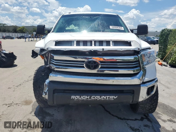 2017 Toyota Tundra 2WD SR5 with VIN 5TFEW5F11HX226536, listed as a Copart auction lot 60956384 with 113,393 mi miles and Salvage Title. Bid and sale history available at carsss.com. Image 5.