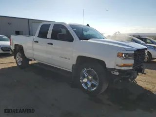 2018 Chevrolet Silverado 1500 Custom with VIN 1GCRCPEH9JZ335373, listed as a Copart auction lot 74747014 with 66,536 mi miles and Salvage Title. Bid and sale history available at carsss.com. Image 4.