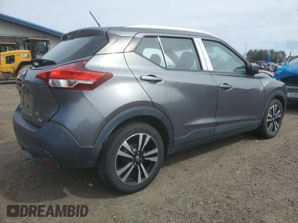 2019 Nissan Kicks S with VIN 3N1CP5CU2KL532749, listed as a Copart auction lot 51682655 with 136,070 mi miles and Clean Title. Bid and sale history available at DreamBid. Image 3.