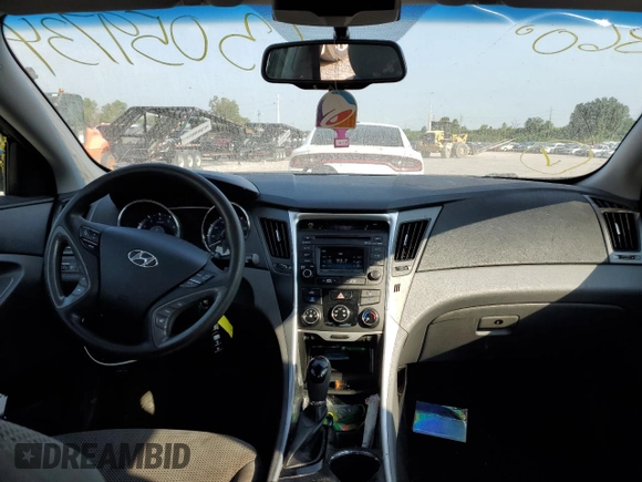 2014 Hyundai Sonata GLS with VIN 5NPEB4ACXEH913553, listed as a Copart auction lot 63059734 with 147,885 mi miles and Salvage Title. Bid and sale history available at carsss.com. Image 8.