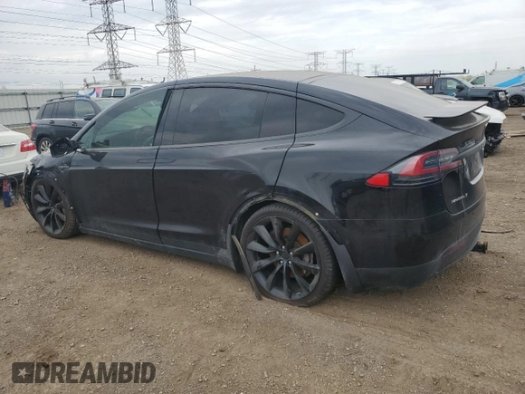 2016 Tesla Model X 70D z VIN 5YJXCAE28GF008476, wystawiony jako Copart lot #53448105 z przebiegiem Nie podano mil oraz Szkody całkowita. Historia ofert i sprzedaży dostępna na DreamBid. Obrazek 2.