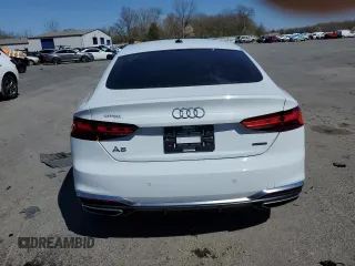 2021 Audi A5 Sportback S line Premium Plus with VIN WAUFACF51MA052083, listed as a Copart auction lot 48100144 with 41,985 mi miles. Bid and sale history available at carsss.com. Image 6.