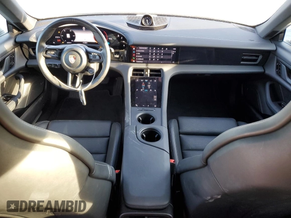 2021 Porsche Taycan 4S with VIN WP0AB2Y16MSA43990, listed as a Copart auction lot 81328264 with 43,190 mi miles and Salvage title. Bid and sale history available at DreamBid. Image 8.
