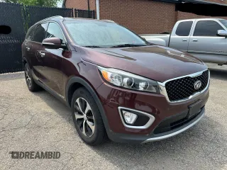 2017 Kia Sorento EX z VIN 5XYPHDA51HG247140, wystawiony jako Copart lot #60374805 z przebiegiem 128 382 mil mil oraz Czysty tytuł • Clean title. Historia ofert i sprzedaży dostępna na DreamBid. Obrazek 1.