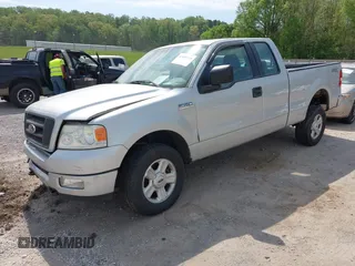 2005 Ford F-150 STX with VIN 1FTRX14W55FA69973, listed as a IAAI auction lot 42080948 with 250,000 mi miles and . Bid and sale history available at carsss.com. Image 2.