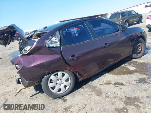 2009 Hyundai Elantra GLS with VIN KMHDU46D99U616403, listed as a IAAI auction lot 41692130 with 246,754 mi miles and . Bid and sale history available at DreamBid. Image 4.