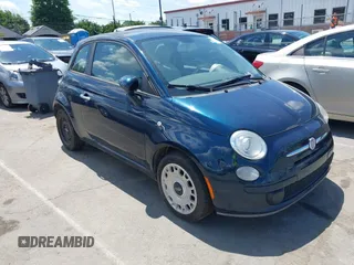 2013 FIAT 500 Pop z VIN 3C3CFFAR9DT543744, wystawiony jako IAAI lot #42314440 z przebiegiem 141 793 mil mil oraz . Historia ofert i sprzedaży dostępna na DreamBid. Obrazek 1.