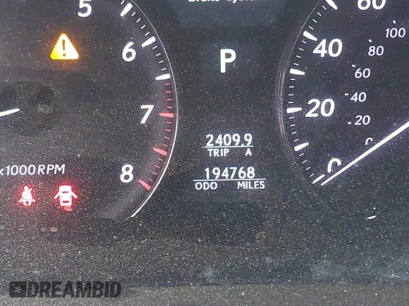2011 Lexus LS 460 with VIN JTHBL5EF0B5107595, listed as a IAAI auction lot 42113339 with 194,768 mi miles and . Bid and sale history available at DreamBid. Image 15.