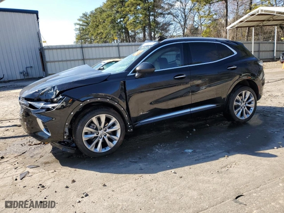 2023 Buick Envision Avenir with VIN LRBFZSR47PD081260, listed as a Copart auction lot 45966165 with NaN miles and Non Repairable. Bid and sale history available at carsss.com. Image 1.