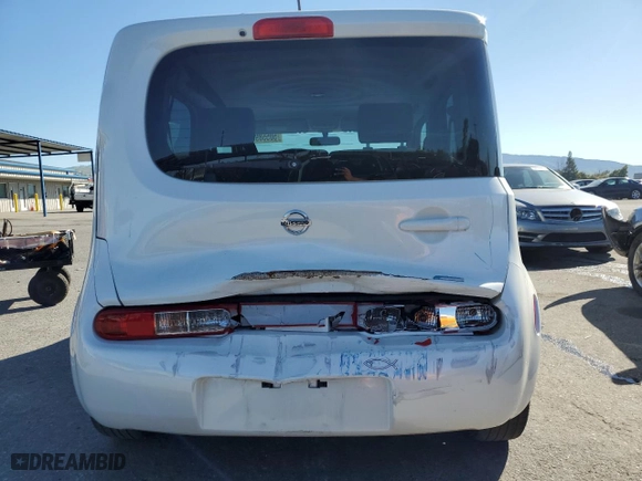 2014 Nissan Cube S with VIN JN8AZ2KR9ET350397, listed as a Copart auction lot 50558955 with 27,109 mi miles and Salvage Title. Bid and sale history available at carsss.com. Image 6.