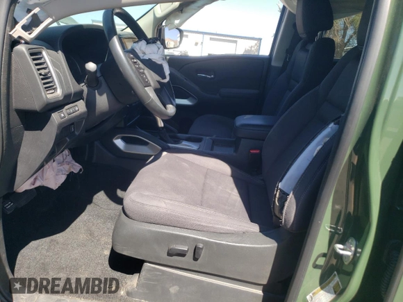 2022 Nissan Frontier SV with VIN 1N6ED1FK4NN674734, listed as a Copart auction lot 73233834 with 19,829 mi miles and Salvage Title. Bid and sale history available at carsss.com. Image 7.