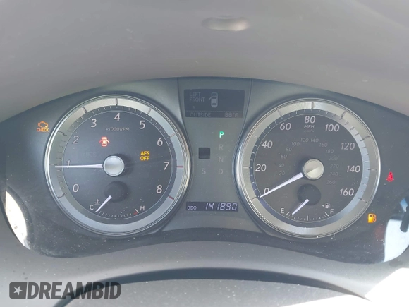 2012 Lexus ES 330 with VIN JTHBK1EG1C2496710, listed as a IAAI auction lot 42015175 with 141,890 mi miles and . Bid and sale history available at DreamBid. Image 7.