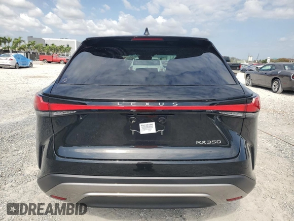 2025 Lexus RX 350 с VIN 2T2BAMBAXSC054056, выставлен на аукционе Copart как лот 52302645 с пробегом 3 617 миль миль и Списание • Salvage title. История ставок и продаж доступна на DreamBid. Изображение 6.