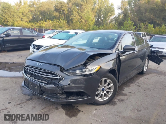 2017 Ford Fusion S with VIN 3FA6P0G76HR121500, listed as a IAAI auction lot 40308024 with 130,325 mi miles. Bid and sale history available at carsss.com. Image 18.