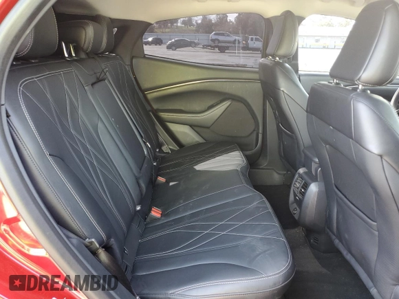 2021 Ford Mustang Mach-E Select с VIN 3FMTK1RM1MMA27242, выставлен на аукционе Copart как лот 49420335 с пробегом 44 512 миль миль и Списание • Salvage title. История ставок и продаж доступна на DreamBid. Изображение 10.