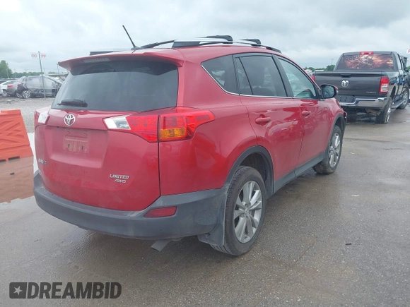 2013 Toyota RAV4 Limited с VIN 2T3DFREV3DW105688, выставлен на аукционе IAAI как лот 42139630 с пробегом 215 739 миль миль и . История ставок и продаж доступна на DreamBid. Изображение 4.