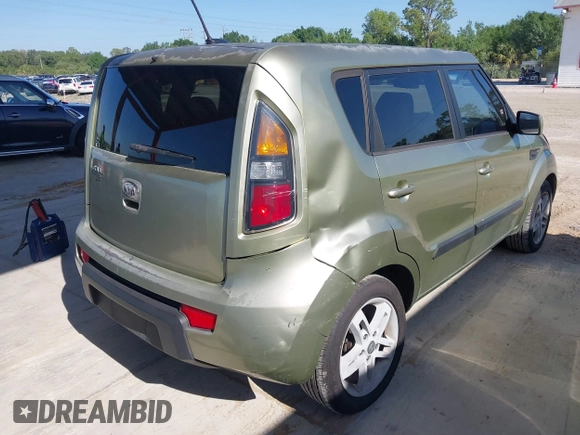 2011 Kia Soul + with VIN KNDJT2A23B7278814, listed as a IAAI auction lot 41998183 with 166,598 mi miles. Bid and sale history available at carsss.com. Image 6.