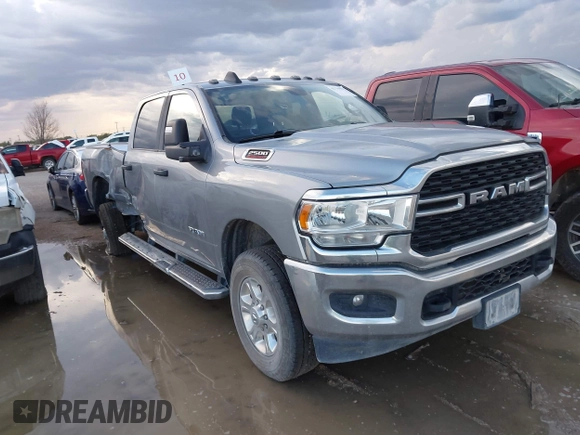 2023 Ram 2500 Lone Star with VIN 3C6UR5JJ7PG562101, listed as a IAAI auction lot 42731927 with 79,356 mi miles and . Bid and sale history available at DreamBid. Image 1.