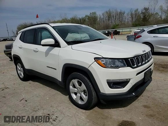 2018 Jeep Compass Latitude with VIN 3C4NJDBB2JT291162, listed as a Copart auction lot 53295245 with 82,852 mi miles and Salvage Title. Bid and sale history available at DreamBid. Image 10.
