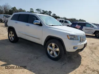 2013 Jeep Grand Cherokee Overland with VIN 1C4RJECT0DC655349, listed as a Copart auction lot 45114775 with 183,113 mi miles and Salvage Title. Bid and sale history available at carsss.com. Image 4.