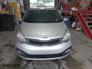 2014 Kia Rio EX with VIN KNADN4A35E6396673, listed as a IAAI auction lot 41964655 with 159,644 mi miles. Bid and sale history available at carsss.com. Image 12.