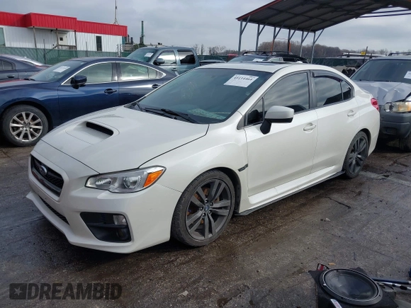 2016 Subaru WRX Premium with VIN JF1VA1E68G9802605, listed as a IAAI auction lot 41114464 with 158,161 mi miles. Bid and sale history available at carsss.com. Image 17.