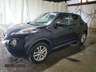 2015 Nissan Juke S with VIN JN8AF5MV7FT559854, listed as a Copart auction lot 63974355 with 104,888 mi miles and Salvage title. Bid and sale history available at DreamBid. Image 1.
