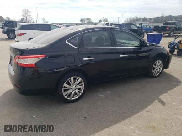 2015 Nissan Sentra SL with VIN 3N1AB7AP6FY234759, listed as a Copart auction lot 49855265 with 96,186 mi miles and Salvage Title. Bid and sale history available at DreamBid. Image 3.