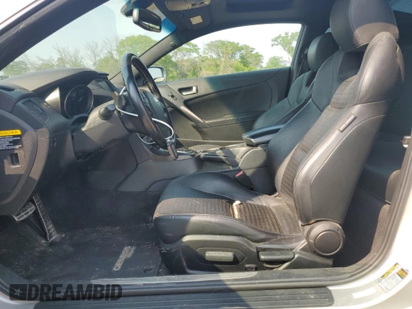 2013 Hyundai Genesis Coupe R-Spec z VIN KMHHU6KJ7DU101207, wystawiony jako Copart lot #60152565 z przebiegiem 67 807 mil mil oraz Szkoda całkowita • Salvage title. Historia ofert i sprzedaży dostępna na DreamBid. Obrazek 7.