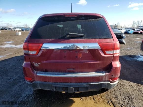 2012 Jeep Grand Cherokee Overland with VIN 1C4RJFCG3CC164832, listed as a Copart auction lot 48041235 with 295,748 mi miles and Clean Title. Bid and sale history available at carsss.com. Image 6.