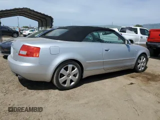 2003 Audi A4 3.0L with VIN WAUAT48H03K018355, listed as a Copart auction lot 53523405 with 104,271 mi miles and Clean Title. Bid and sale history available at carsss.com. Image 3.