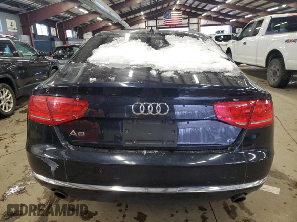2013 Audi A8 3.0L with VIN WAUAGAFD6DN019898, listed as a Copart auction lot 45758405 with 105,190 mi miles and Clean title. Bid and sale history available at DreamBid. Image 6.