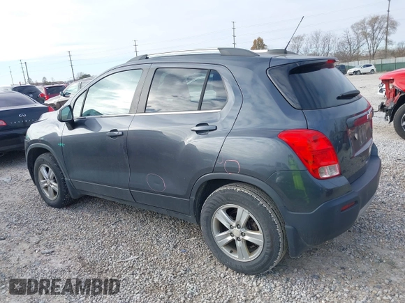 2016 Chevrolet Trax LT with VIN 3GNCJPSB2GL164579, listed as a IAAI auction lot 40984794 with 114,717 mi miles. Bid and sale history available at carsss.com. Image 15.