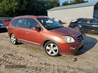 2007 Kia Rondo LX with VIN KNAFG525577051276, listed as a Copart auction lot 71276224 with 158,081 mi miles and Salvage Title. Bid and sale history available at carsss.com. Image 4.