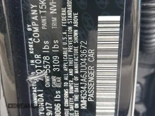 2018 Genesis G90 Premium z VIN KMHG34JA6JU043672, wystawiony jako Copart lot #54184215 z przebiegiem 134 897 mil mil oraz Szkody całkowita. Historia ofert i sprzedaży dostępna na DreamBid. Obrazek 12.