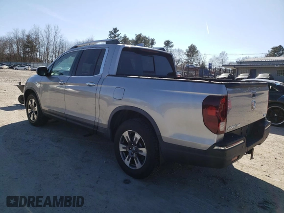 2017 Honda Ridgeline RTL-E with VIN 5FPYK3F74HB013132, listed as a Copart auction lot 48537645 with 83,534 mi miles and Salvage title. Bid and sale history available at DreamBid. Image 2.