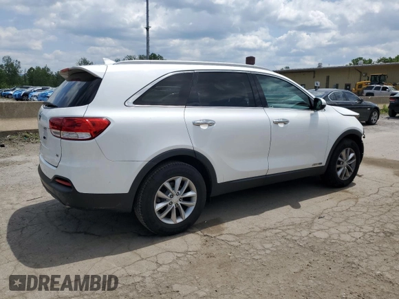 2017 Kia Sorento LX with VIN 5XYPGDA50HG235029, listed as a Copart auction lot 61143815 with 63,864 mi miles and Salvage title. Bid and sale history available at DreamBid. Image 3.