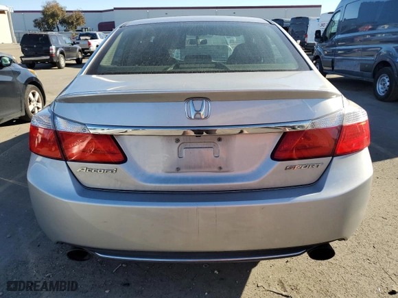 2014 Honda Accord Sedan Sport with VIN 1HGCR2F59EA036645, listed as a Copart auction lot 41982335 with 293,604 mi miles and Salvage Title. Bid and sale history available at carsss.com. Image 6.