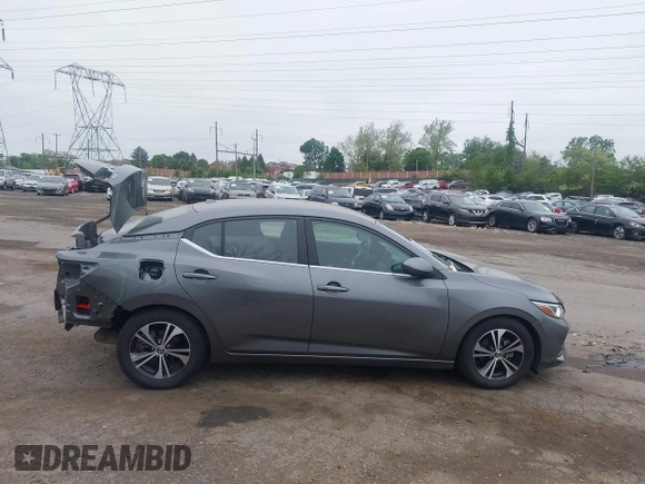 2020 Nissan Sentra SV with VIN 3N1AB8CVXLY209330, listed as a IAAI auction lot 42186225 with 28,314 mi miles and . Bid and sale history available at DreamBid. Image 13.