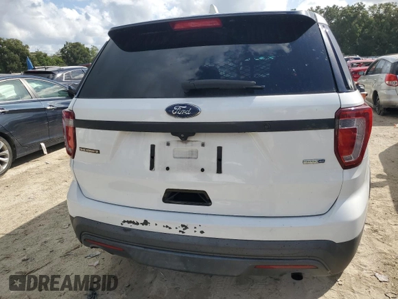 2016 Ford Utility Police Interceptor with VIN 1FM5K8AR8GGB96813, listed as a Copart auction lot 75192584 with 120,092 mi miles and Non Repairable. Bid and sale history available at carsss.com. Image 6.
