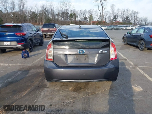 2013 Toyota Prius One with VIN JTDKN3DU7D1647732, listed as a IAAI auction lot 41845908 with 314,942 mi miles and . Bid and sale history available at DreamBid. Image 16.