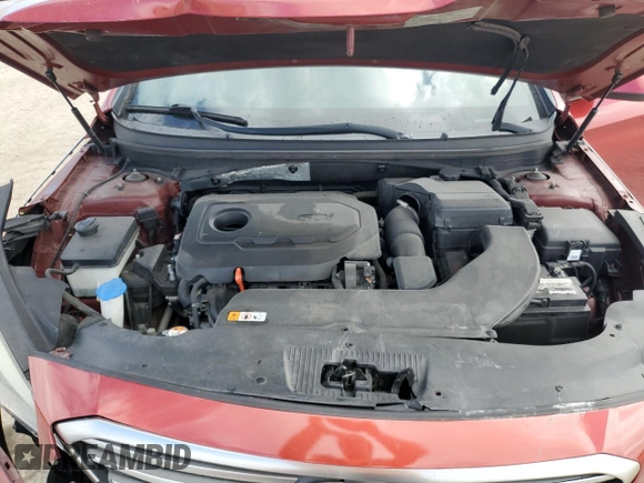 2016 Hyundai Sonata SE z VIN 5NPE24AF3GH307704, wystawiony jako Copart lot #45120925 z przebiegiem 126 347 mil mil oraz Szkoda całkowita • Salvage title. Historia ofert i sprzedaży dostępna na DreamBid. Obrazek 11.