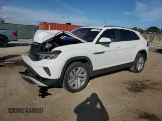 2023 Volkswagen Atlas SE z VIN 1V2WC2CA5PC225975, wystawiony jako Copart lot #41335725 z przebiegiem 11 374 mil mil oraz Szkoda całkowita • Salvage title. Historia ofert i sprzedaży dostępna na DreamBid. Obrazek 1.