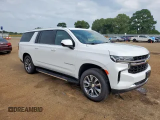 2024 Chevrolet Suburban z VIN 1GNSCBED3RR412789, wystawiony jako Copart lot #59297455 z przebiegiem 7655 mil mil oraz Szkoda całkowita • Salvage title. Historia ofert i sprzedaży dostępna na DreamBid. Obrazek 4.