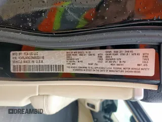 2022 Jeep Grand Cherokee Limited z VIN 1C4RJKBG0N8633116, wystawiony jako Copart lot #62782195 z przebiegiem 55 846 mil mil oraz Szkoda całkowita • Salvage title. Historia ofert i sprzedaży dostępna na DreamBid. Obrazek 14.