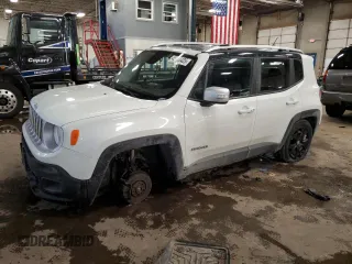2017 Jeep Renegade Limited z VIN ZACCJBDB8HPF76734, wystawiony jako Copart lot #45203425 z przebiegiem 106 400 mil mil oraz Szkoda całkowita • Salvage title. Historia ofert i sprzedaży dostępna na DreamBid. Obrazek 1.