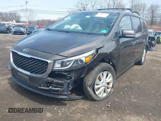 2016 Kia Sedona LX with VIN KNDMB5C11G6158934, listed as a IAAI auction lot 41908323 with 105,888 mi miles and . Bid and sale history available at carsss.com. Image 6.