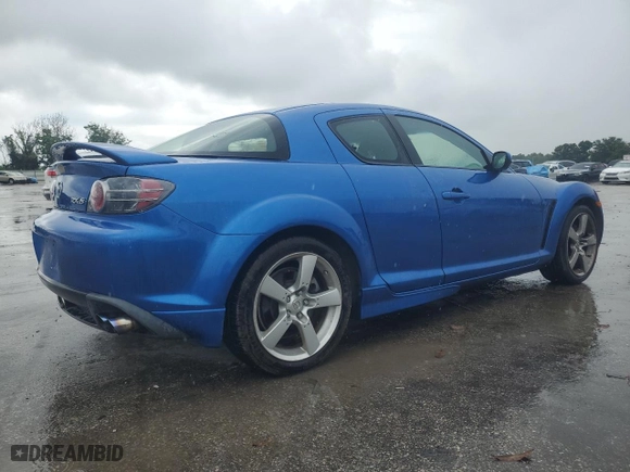 2006 Mazda RX-8 with VIN JM1FE173260206754, listed as a Copart auction lot 68485854 with NaN miles and Salvage Title. Bid and sale history available at carsss.com. Image 3.