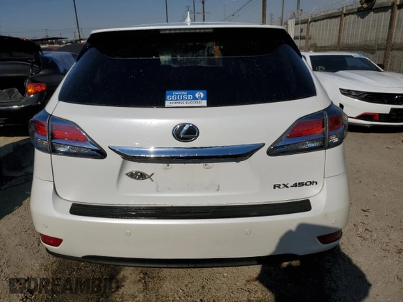 2015 Lexus RX 450h with VIN 2T2ZB1BAXFC003348, listed as a Copart auction lot 88293535 with 107,161 mi miles and Salvage Title. Bid and sale history available at DreamBid. Image 6.